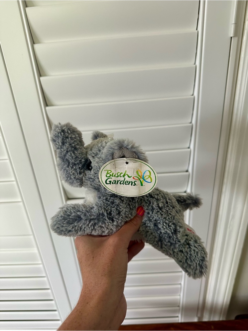 Busch Gardens Aurora Elephant Stuffed Animal